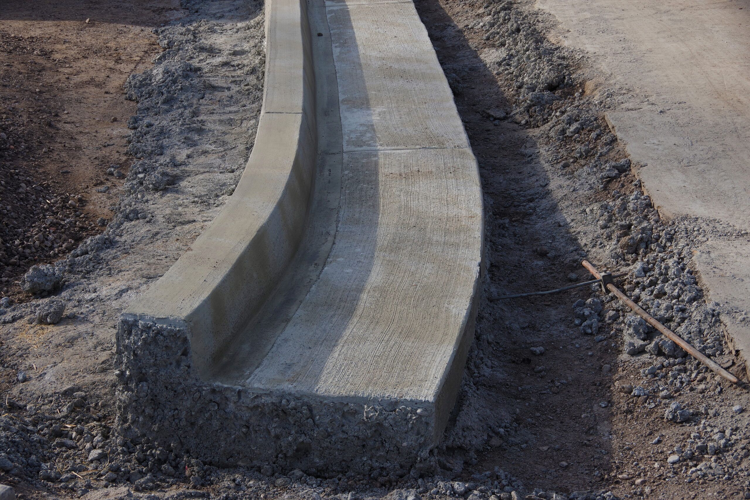 types of curb and gutter